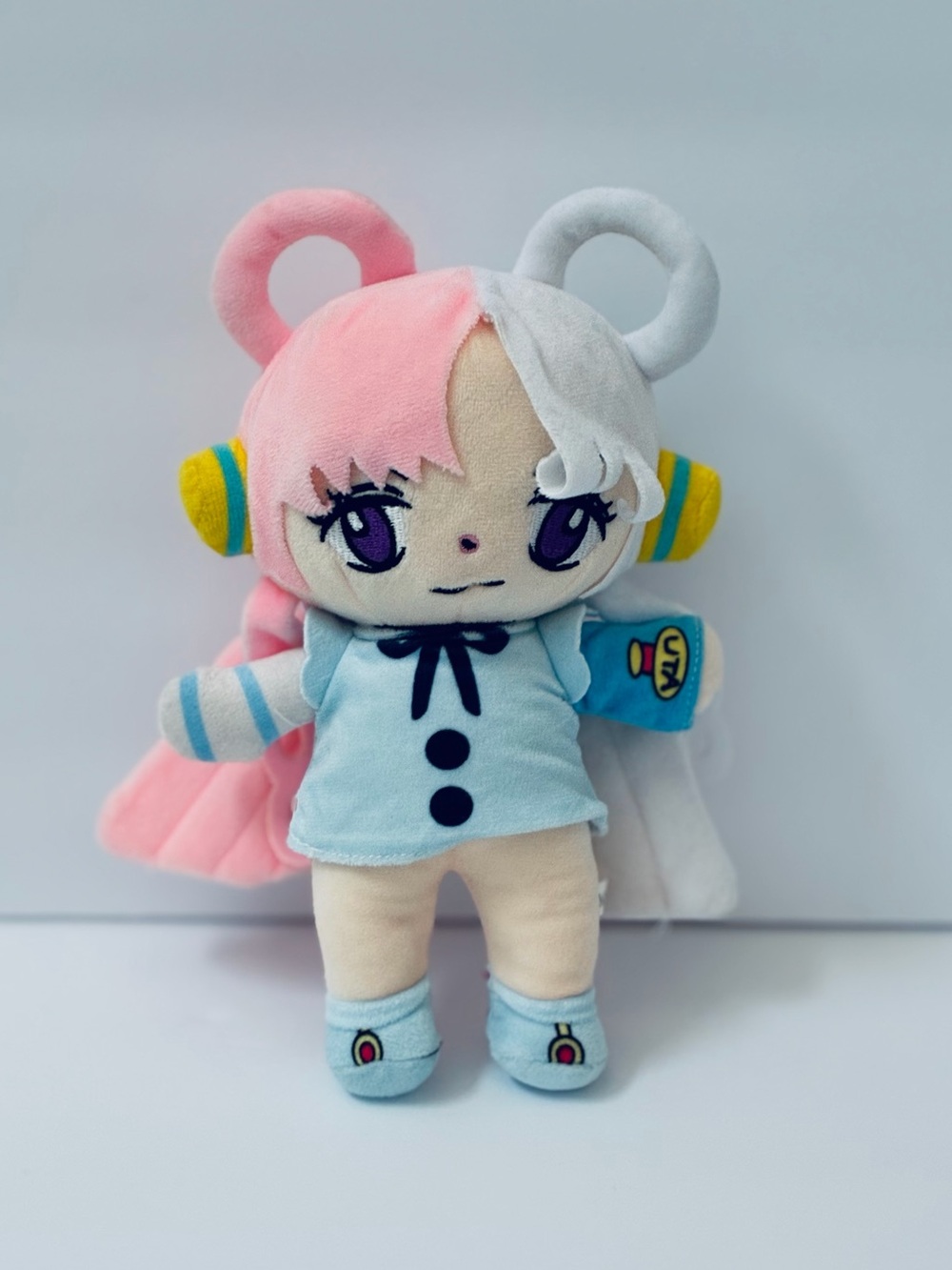 Anime ONE PIECE Shanks Uta Plush Doll 10”